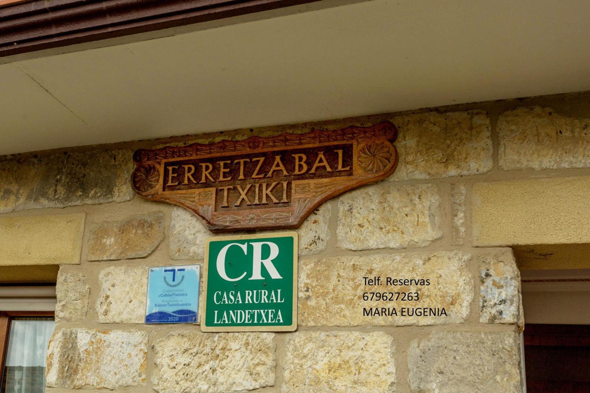 אוריו Casa Rural Erretzabal Txiki מראה חיצוני תמונה